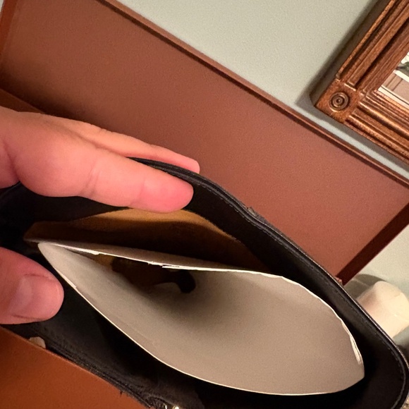 Coach leather heel boots 5.5 - Picture 4 of 6